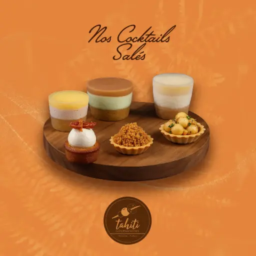 Plateau cocktails salés 30 pièces